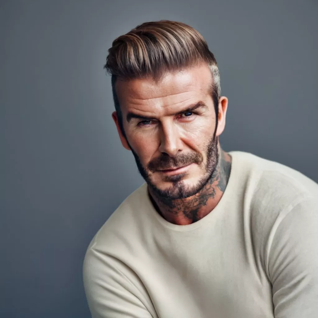 David Beckham - Textured French crop a