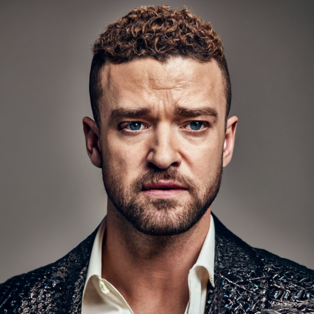 Justin Timberlake Curly French crop a