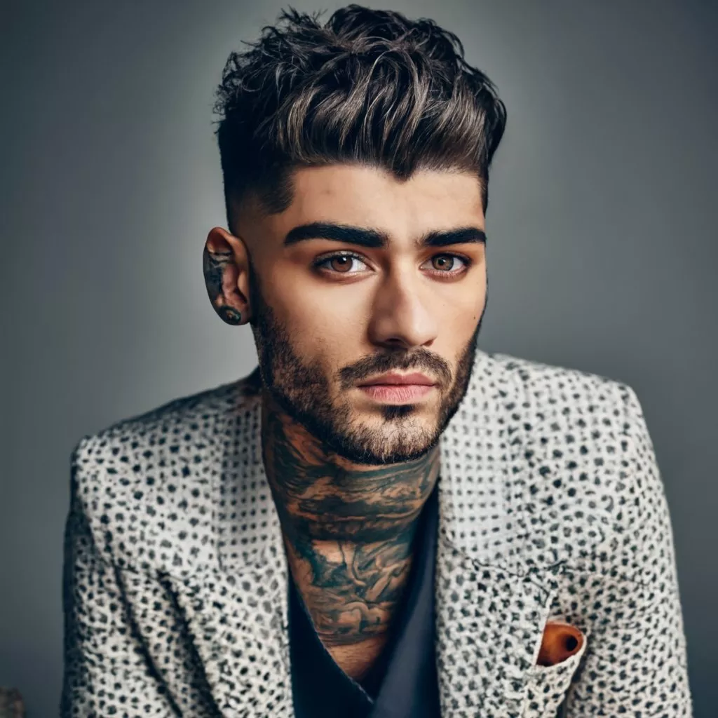 Zayn Malik Long French crop a