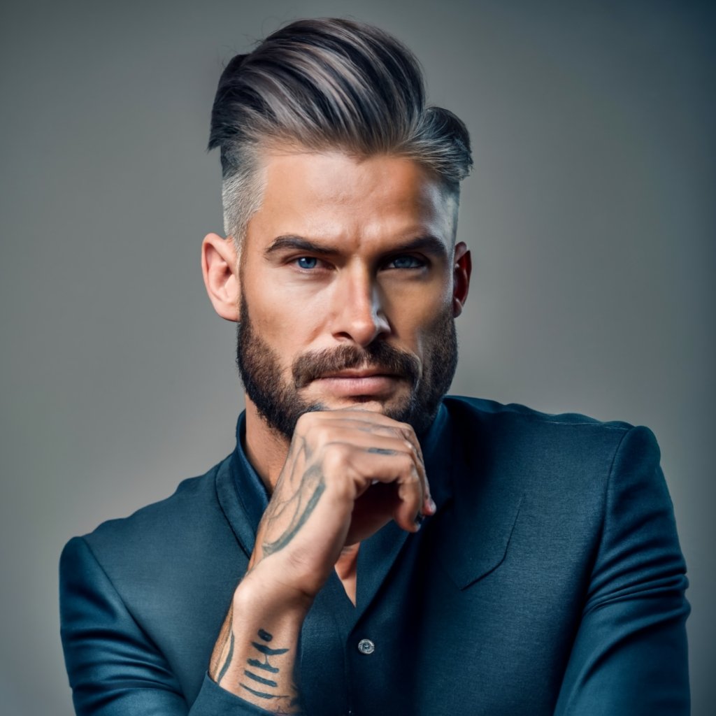 side part men haircut 2023 southsea portsmouth silky smooth