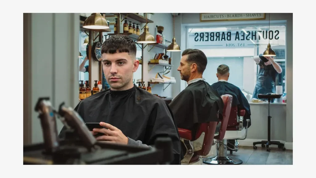 Modern men’s hairstyles for 2026 in a Southsea barbershop